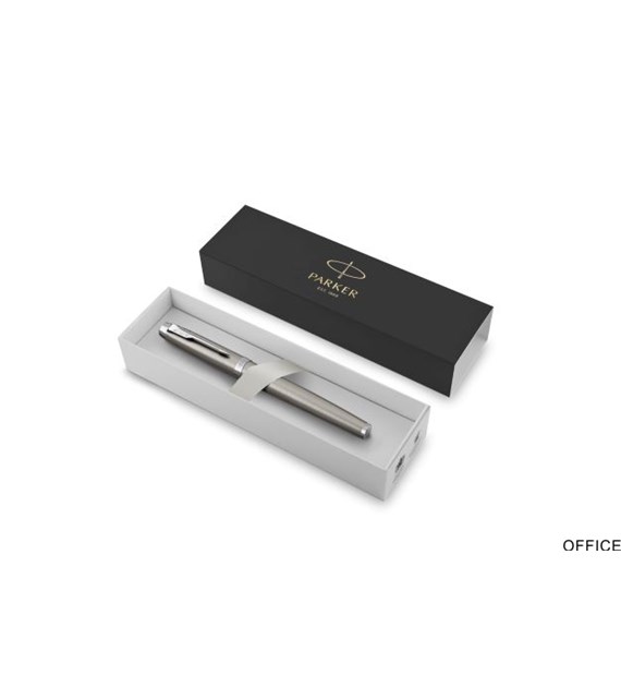 Pióro wieczne (F) PARKER IM ESSENTIAL STAINLESS STEEL CT 2143635, giftbox