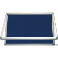 Gablota tekstylna 90x60 OFFICEBoard niebieska GT196 2X3