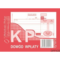 401-5 KP Dowód Wpłaty A6 80 kartek MICHALCZYK I PROKOP