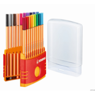 Cienkopis STABILO point 88 komplet 20szt COLOR PARADE 8820-03