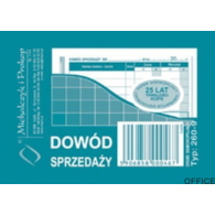 260-9 Dowód sprzedaży MICHALCZYK&PROKOP A7 80 kartek