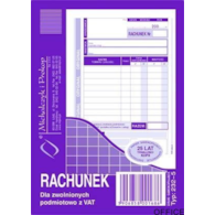 232-5 Rachunek MICHALCZYK&PROKOP A6 (pion) 80 kartek