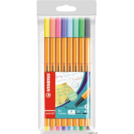 Cienkopis STABILO point 88 etui kartonowe 8 szt. (nowe kolory 2021) 88/8-05