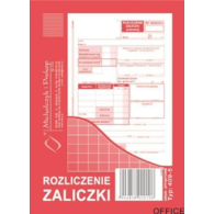 409-5 Rozliczenie zaliczki MICHALCZYK&PROKOP A6 40 kartek