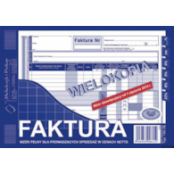 100-3E Faktura VAT A5 wielokopia MICHALCZYK i PROKOP