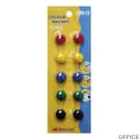 Magnesy ARGO kolorowe WF-15 opakowanie 10sztuk SRH-15