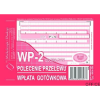 449-5M Polecenie przelewu (1+1) A6 80kartek MICHALCZYK&PROKOP