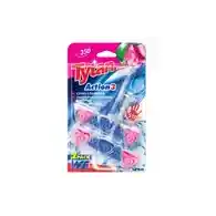 Kostka toaletowa WC Tytan Action 3 Flower 2x40g