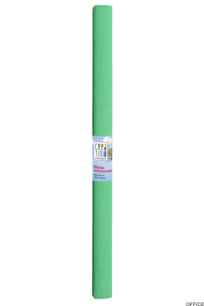 Bibuła marszczona Creatinio 50x200 zielony 400153937 TOP-2000