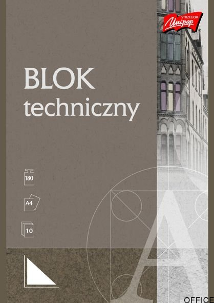 Blok rysunkowy kolor A4 16 kartek UNIPAP