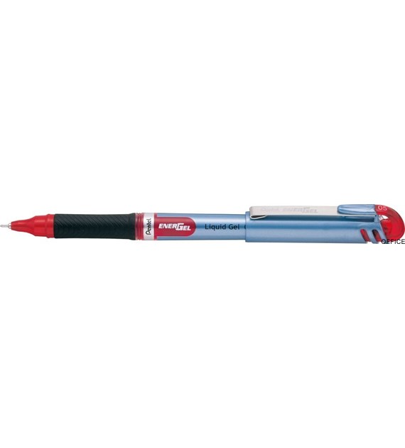 Cienkopis kulkowy 0,5mm czerwony BLN15-B PENTEL