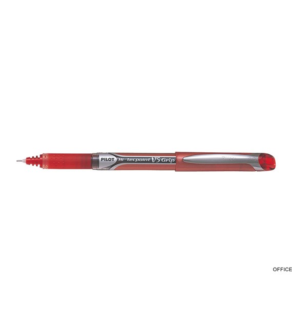 Cienkopis PILOT V5 Grip czerwony 0.5mm PIBXGPN-V5-R