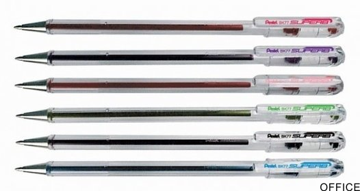 Długopis 0,7mm SUPERB niebieski BK77-C PENTEL