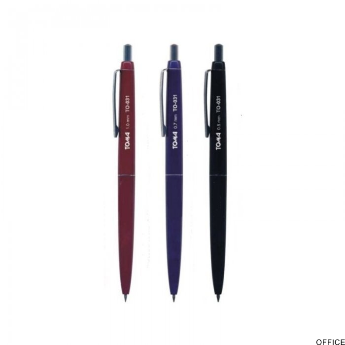 Długopis Asystent 1,0mm bordowy TO-031 TOMA