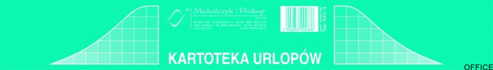 525-3 KU Kartoteka urlop.A5 (20) MICHALCZYK I PROKOP