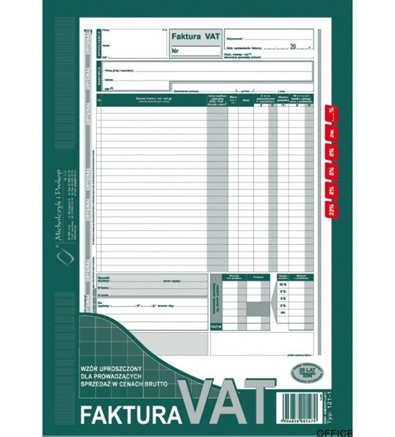 121-1N/E Fakt.VAT brutA4(upros. MICHALCZYK I PROKOP