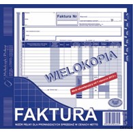 100-2E Faktura VAT MICHALCZYK&PROKOP 2/3 A4 80 kartek