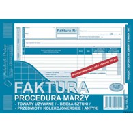 195-3E Faktura procedura marży towary używane A5 (o+1k) MICHALCZYK