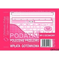 471-5 Podatki Polecenie Przelewu MICHALCZYK&PROKOP A6 80 kartek