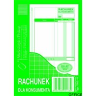 262-5 Rachunek dla konsumenta MICHALCZYK&PROKOP A6 80 kartek