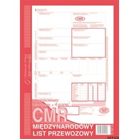 800-2 CMR A4 80kartek 1+4 międzynarodowy list przewozowy MICHALCZYK