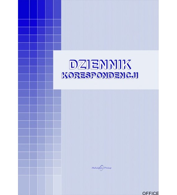 701-A Dziennik korespondencyjny MICHALCZYK&PROKOP A4 192 kartek