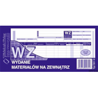 351-8 WZ wydanie materiałów na zewnątrz 1/3A4 80 kartek MICHALCZYK