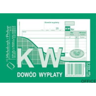 402-5 KW Dowód Wypłaty MICHALCZYK&PROKOP A6 80 kartek