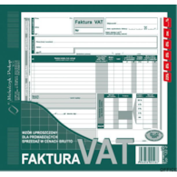 122-2E Faktura VAT brut.2/3 A4 (uproszcz.)MICHALCZYK i PROKOP
