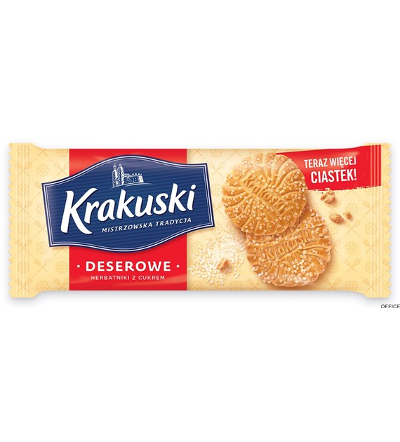 Ciastka BAHLSEN KRAKUSKI DESEROWE z cukrem 200g