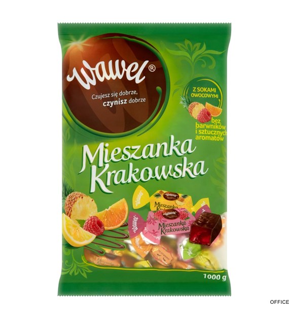 Cukierki WAWEL MIESZANKA KRAKOWSKA galaretki w czekoladzie 1kg