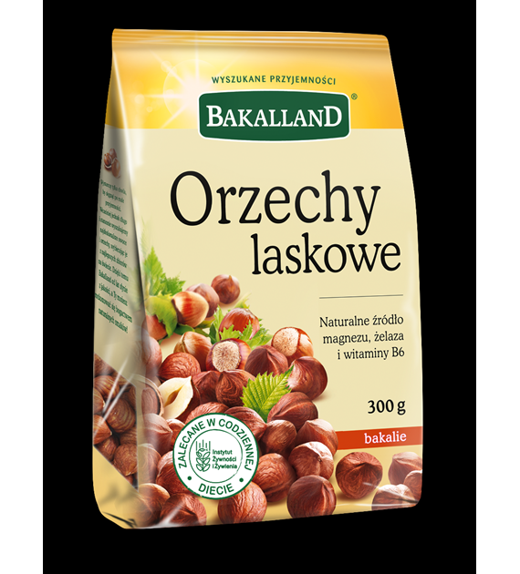 Orzechy laskowe 300g BAKALLAND