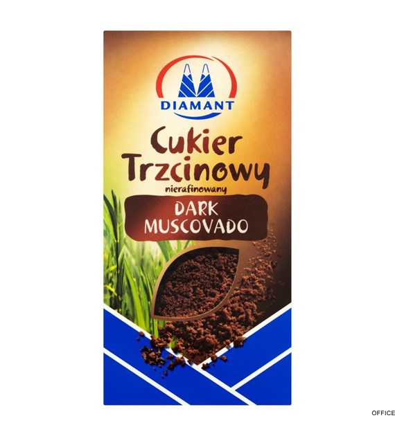 Cukier DIAMANT trzcinowy Dark Muscovado 500g