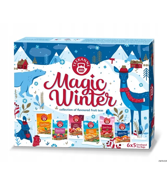 Herbata TEEKANNE Magic Winter Zestaw 30szt (6x5 saszetek)