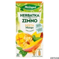 Herbata HERBAPOL na zimno Mięta & Mango (20 saszetek)