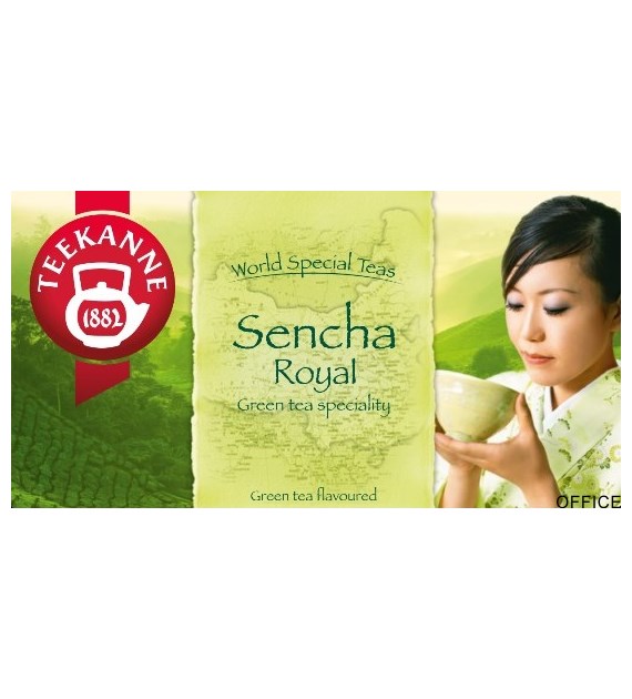 Herbata TEEKANNE GREEN World Special Teas Sencha Royal 20kopert zielona