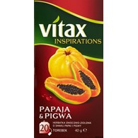 Herbata VITAX INSPIRATIONS Papaja & Pigwa 20tb*2g