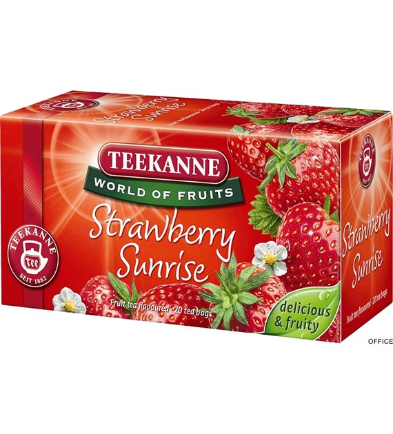 Herbata TEEKANNE Strawberry Sunrise 20t owocowa