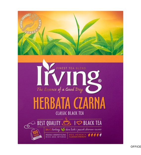 Herbata IRVING CLASSIC 100 torebek 2g czarna