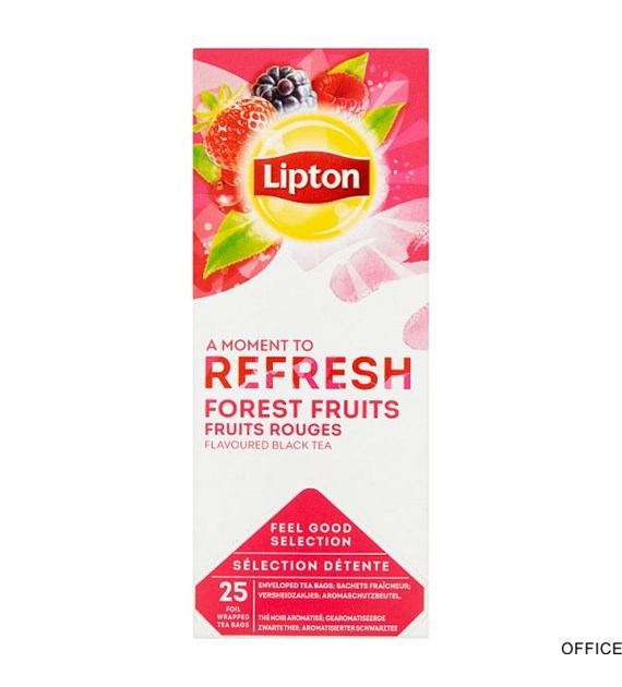 Herbata LIPTON FOREST FRUTIS 25k.fol czarna