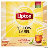 Herbata LIPTON Yellow Label (100 kopert fol.) czarna