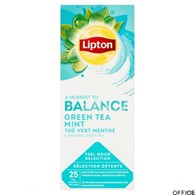 Herbata LIPTON Green Tea Mint (25 kopert fol.)