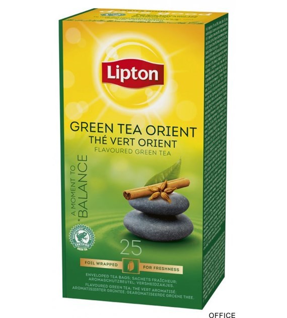 Herbata LIPTON Green Tea Orient (25 saszetek)