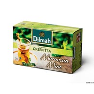 Herbata DILMAH GREEN TEA zielona&mięta 20t MOROCCAN