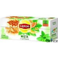 Herbata LIPTON MIĘTA Z CYTRUSAMI 20 saszetek