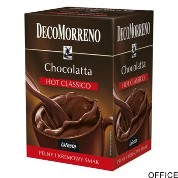 Czekolada na gorąco DECOMORRENO HOT CLASSICO 20szt La Festa 25g x 10