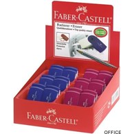 Gumka SLEEVE mini czer/nieb FC182411 FABER CASTELL (X)