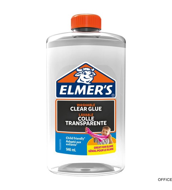 Elmers przezroczysty klej PVA, zmywalny i przyjazny dzieciom, 946ml , 2077257