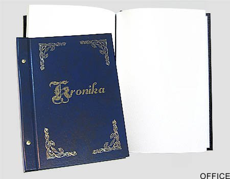 Kronika A4 250*345 pionowa granat WARTA  319-027