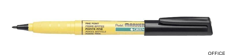 Marker do tkanin czarny NM10-A PENTEL